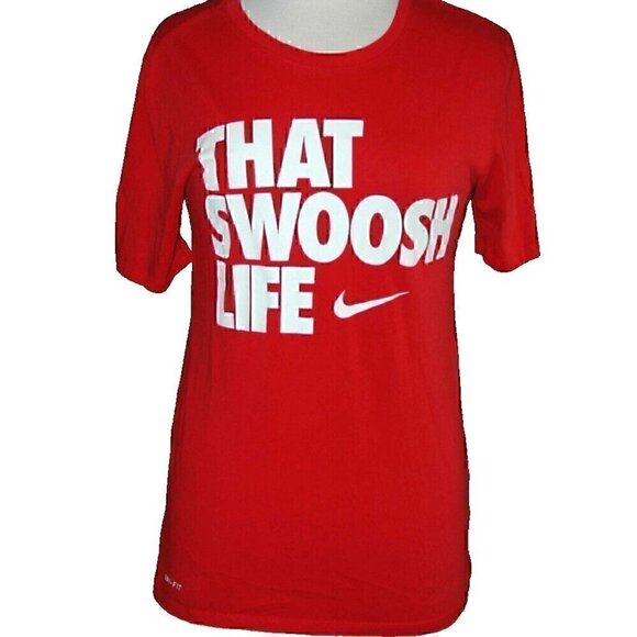 Ladies Teens Nike Tee Dri-fit T-Shirt Size S/P - Picture 3 of 4